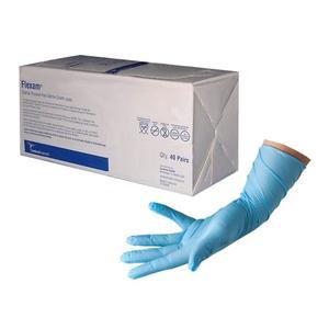 Image of Flexam Powder-Free Nitrile Exam Glove, Large, 11-1/10" Long