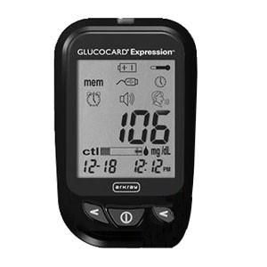 Image of Glucocard Expression Blood Glucose Meter Kit