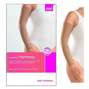 Image of Harmony Arm Sleeve with Silicone Top Band, 20-30, Extra Wide, Caramel, Size 8