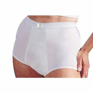 Image of HealthDri Fancies Ladies Nylon Incontinence Panty, Size 8 White