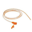 Image of Indwelling Polyurethane Enteral Feeding Tube with Radiopaque Orange Stripe 8 Fr 16"