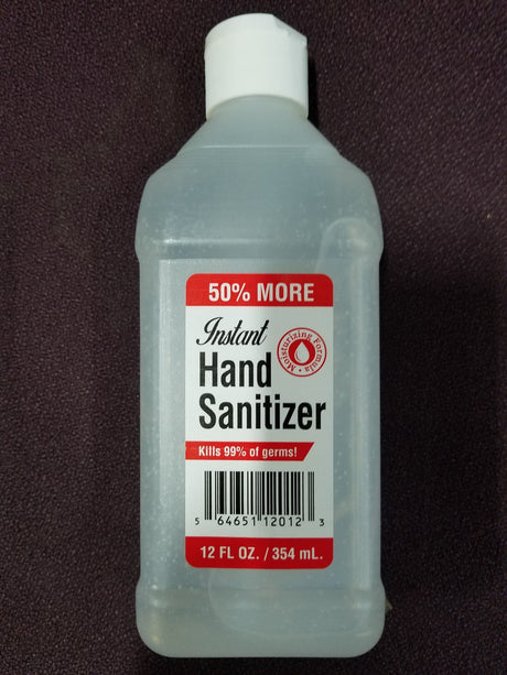 Image of Instant Hand Sanitizer, 12 FL OZ, Flip Cap