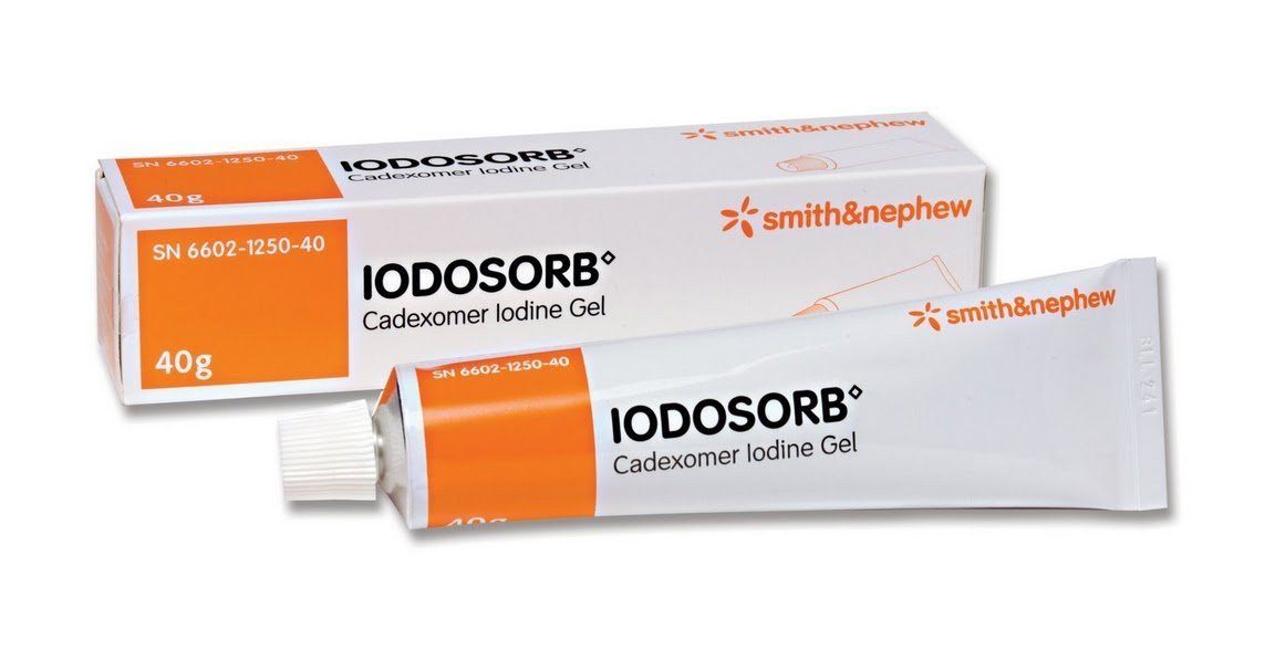 Iodoflex Cadexomer Iodine Gel Pad Dressing - 4cm x 6cm (5G)