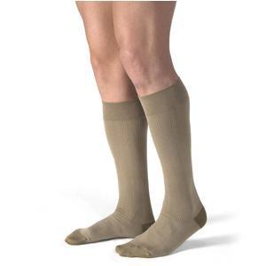 Image of Jobst for Men Casual 30-40 Knee High Closed Toe Extra Large - Full Calf Khaki