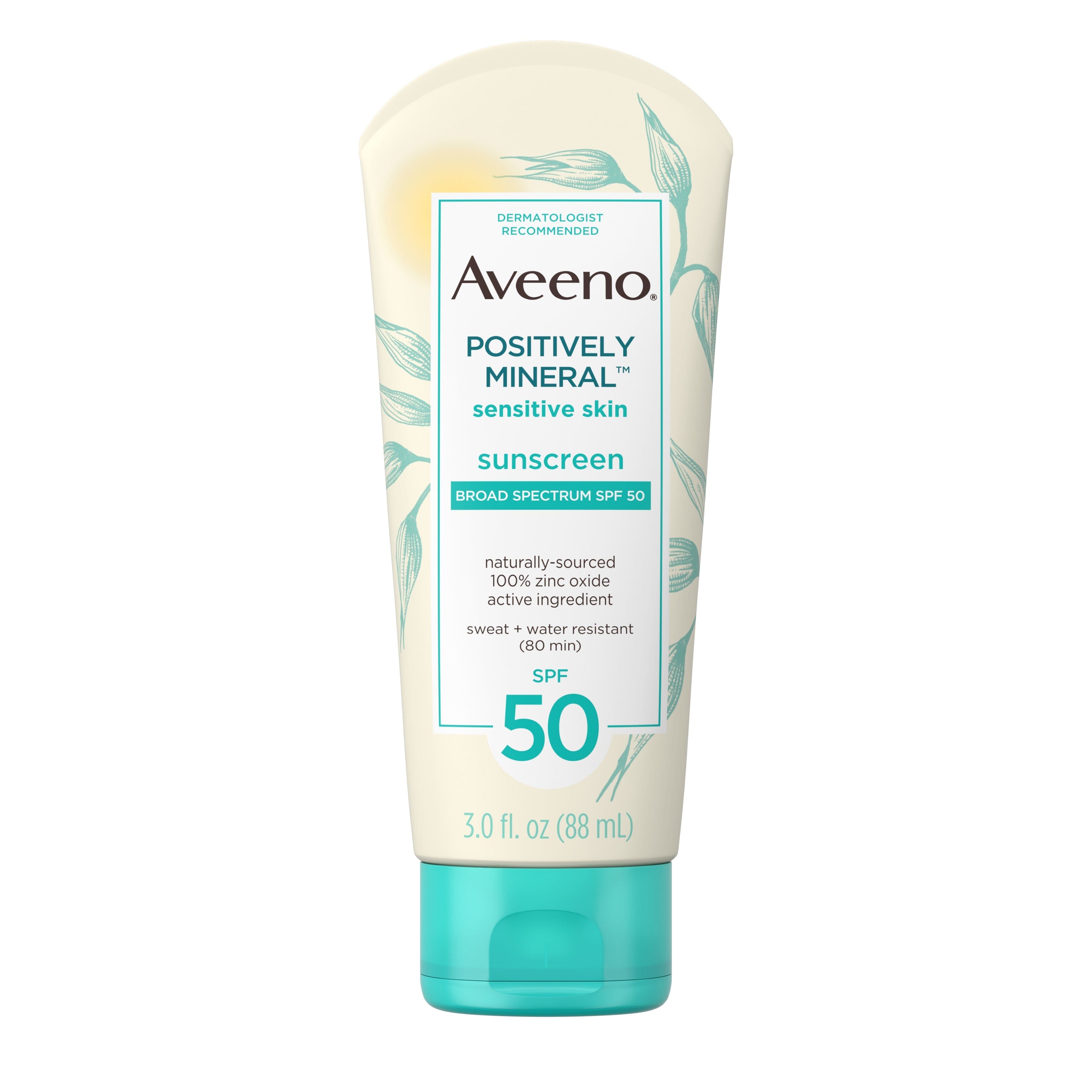 Aveeno baby mineral sunscreen lotion best sale spf 50