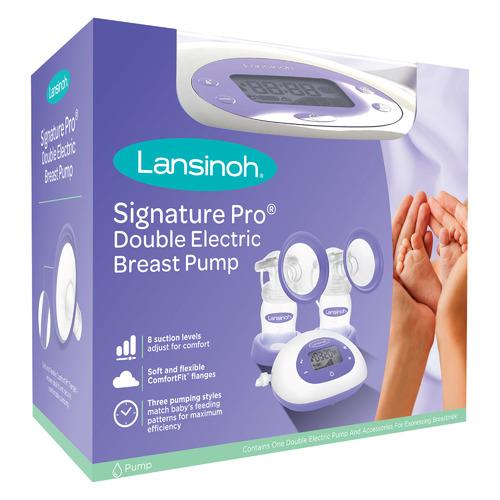 Lansinoh Signature Pro® Double Electric Breast Pump with Tote Bag
