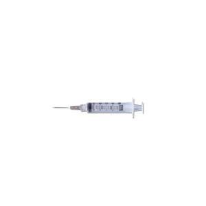 Image of Luer-Lok Syringe with Detachable PrecisionGlide Needle 20G x 1", 5 mL (100 count)