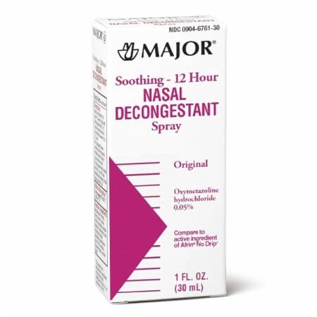 Nasal Decongestant SPRAY MIST Oxymetazoline 12hr PERRIGO 30ml ^