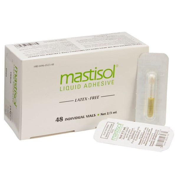  Mastisol Medical Liquid Adhesive 2/3 mL Vials, Four (4) Vials :  Health & Household