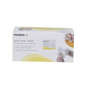  Medela Quick Clean Breast Pump and Accessory Wipes