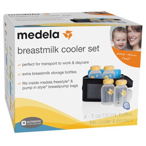 Medela Breast Milk Storage Bottles, 3 Pack 8 Oz with Solid Lids