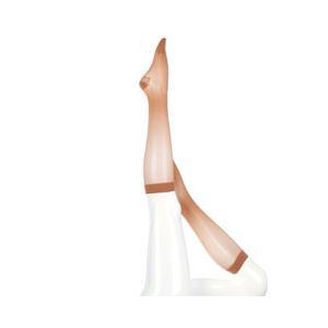 Image of Mediven Sheer & Soft Calf Petite, 20-30 mmHg, Closed Toe, Natural, Size 3