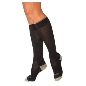 Image of Merino Outdoor Socks, Calf, 15-20 mmHg, Medium, Charcoal