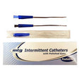 Image of MTG Coude Tip Intermittent Catheter, 8 Fr, 10" Vinyl Catheter with Handling Sleeve