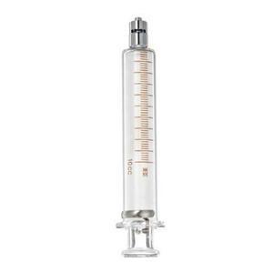 Image of Multi-Fit Reusable Glass Syringe 10cc Luer Lock Non-Sterile, Latex-Free