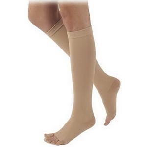 Image of Natural Rubber Knee-High Stockings Size L2, Natural