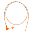 Image of NeoMed Indwelling Polyurethane Enteral Feeding Tube, with Orange Radiopaque Stripe, 8Fr OD, 35''