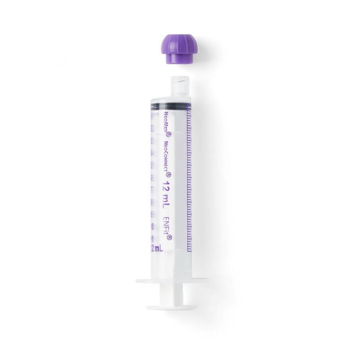 NeoMed Oral/Enteral Syringe, With ENFit Connector, NeoConnect Tip, Pur ...