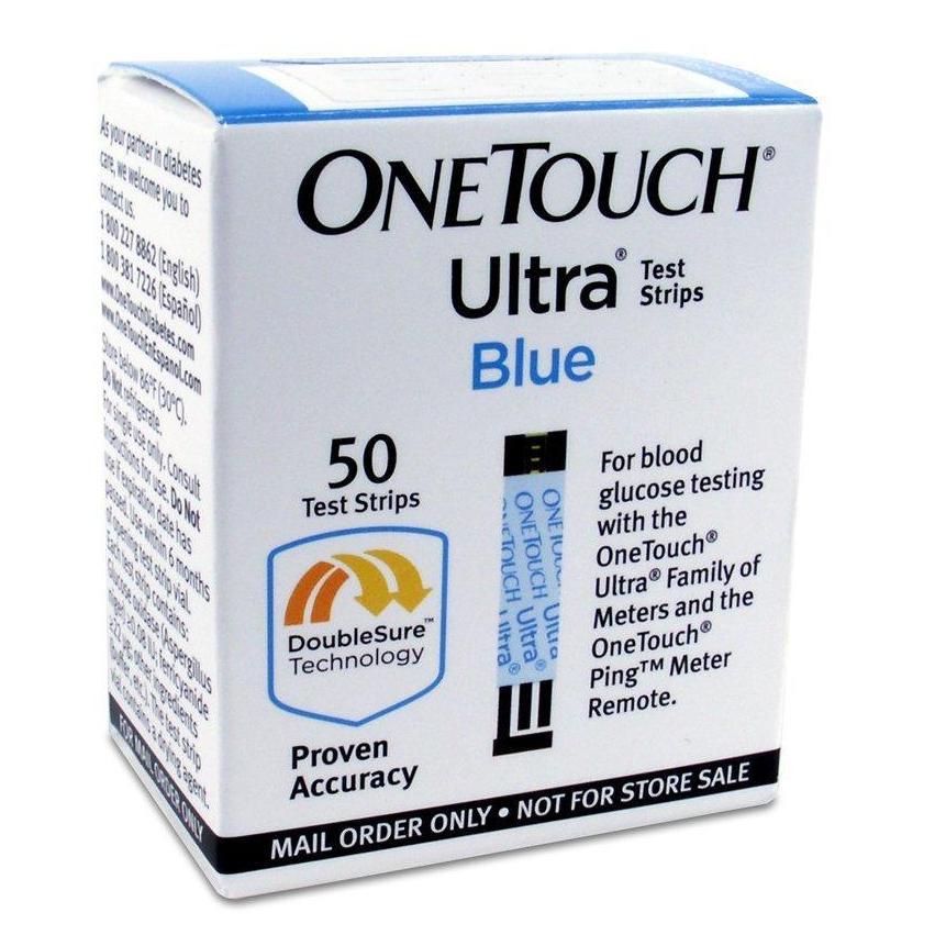 OneTouch Verio Test Strips for Diabetes - 30 Count, Diabetic Test Strips  for Blood Sugar Monitor, at Home Self Glucose Monitoring