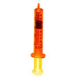 Image of Oral Syringe with Tip Cap 10 mL, Amber (500 count)