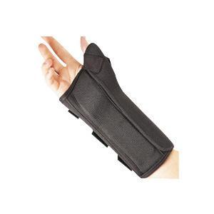 Image of Pro-Lite Wrist Splint, Right, Small, Black, 8"