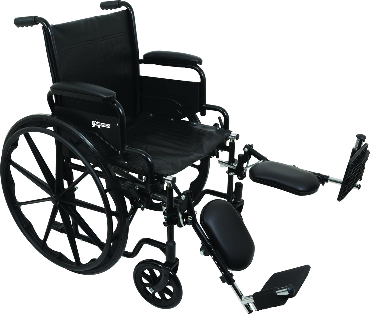 Lightweight Wheelchair with Elevated Foot Rest