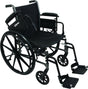 Image of ProBasics K3 Lightweight Wheelchair with 18" x 16" Seat, Flip-Up Height Adj Desk Arms, Swing-Away Footrests