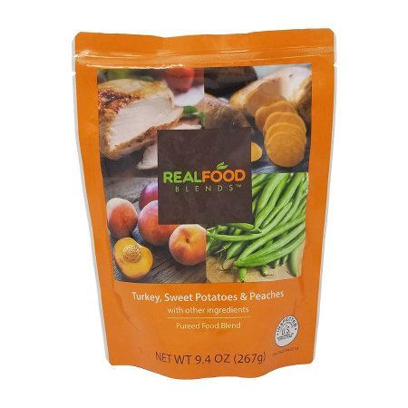 Real Food Blends - Orange Chicken, Carrots & Brown Rice - Meals for Tube  Fed People - 9.4 Oz Pouch (Pack of 12) 