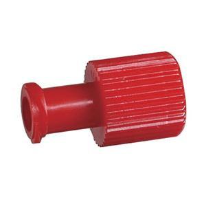 Image of Red Cap Replacement Luer Cap, Dual Function