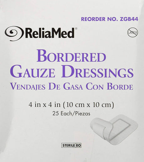 Image of ReliaMed® Sterile Bordered Gauze Dressing