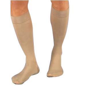 Image of Relief Knee-High Moderate Compression Stockings X-Large Full Calf, Black