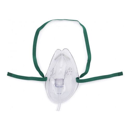 Salter Labs Pediatric Oxygen Mask, Medium Concentration, 7ft Tubing