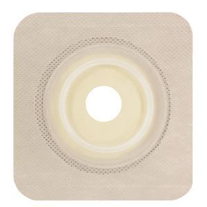 Image of Securi-T USA Standard Wear Wafer Tan Tape Collar Pre-Cut 1-1/4" (4-1/4" x 4-1/4")