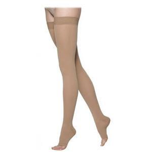 Image of Select Comfort Thigh-High with Grip-Top, 20-30, Large, Long, Open, Crispa