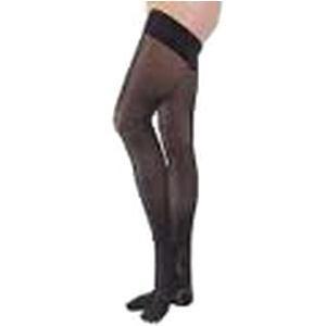 Image of Sm Thigh-Hi, Black, Clsd Toe Ultrasheer, 30-40 mm