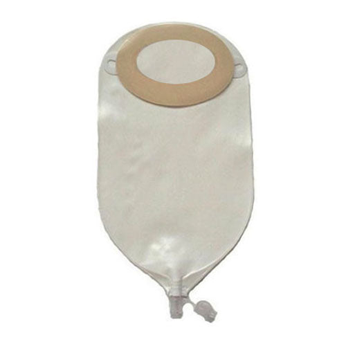 Image of Special Nu-Flex Adult Post-Op Drain Pouch Pre-Cut 7/8" x 1-1/4" with Barrier, Roll-Up, Deep Convex