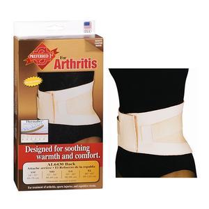 Image of Sportaid Back Support Arthritis Neoprene ThermaDry, Beige, Large