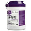 Image of Super Sani-Cloth Wipe, 6" X 6 3/4", 160/Tub