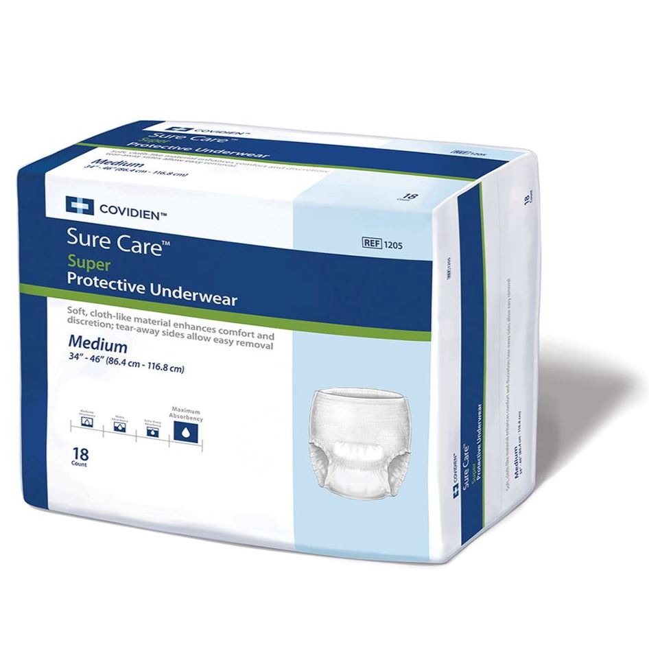 Image of Sure Care™ Super Protective Underwear Extra Heavy Absorbency