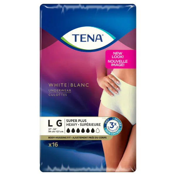 TENA ProSkin Fully Breathable Incontinence Underwear, Large (45