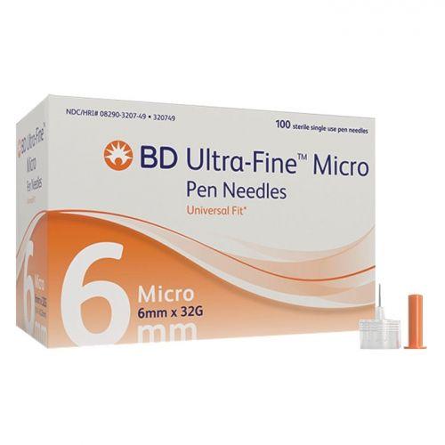 BD Micro-Fine Ultra Pen Needle 0.23mm (32G) x 4mm 100 pcs