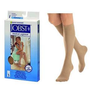 Image of UltraSheer Knee-High, 15-20, Petite, Small, Closed, Suntan