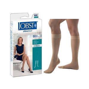 Image of UltraSheer Knee-High Firm Compression Stockings Large