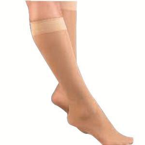 Image of UltraSheer Knee-High Firm Compression Stockings X-Large Full Calf, Natural