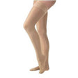 Image of Ultrasheer Thigh High With Silicone Strip 20-30mmHg, Closed Toe, Medium, Espresso