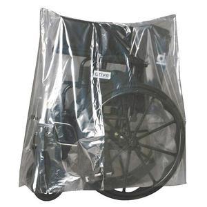 Image of Wheelchair/Walker/Commode Equipment Covers, Clear,150 Per Roll