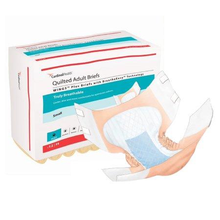 WINGS Plus Disposable Bed Pads Heavy Absorbency Cardinal Health